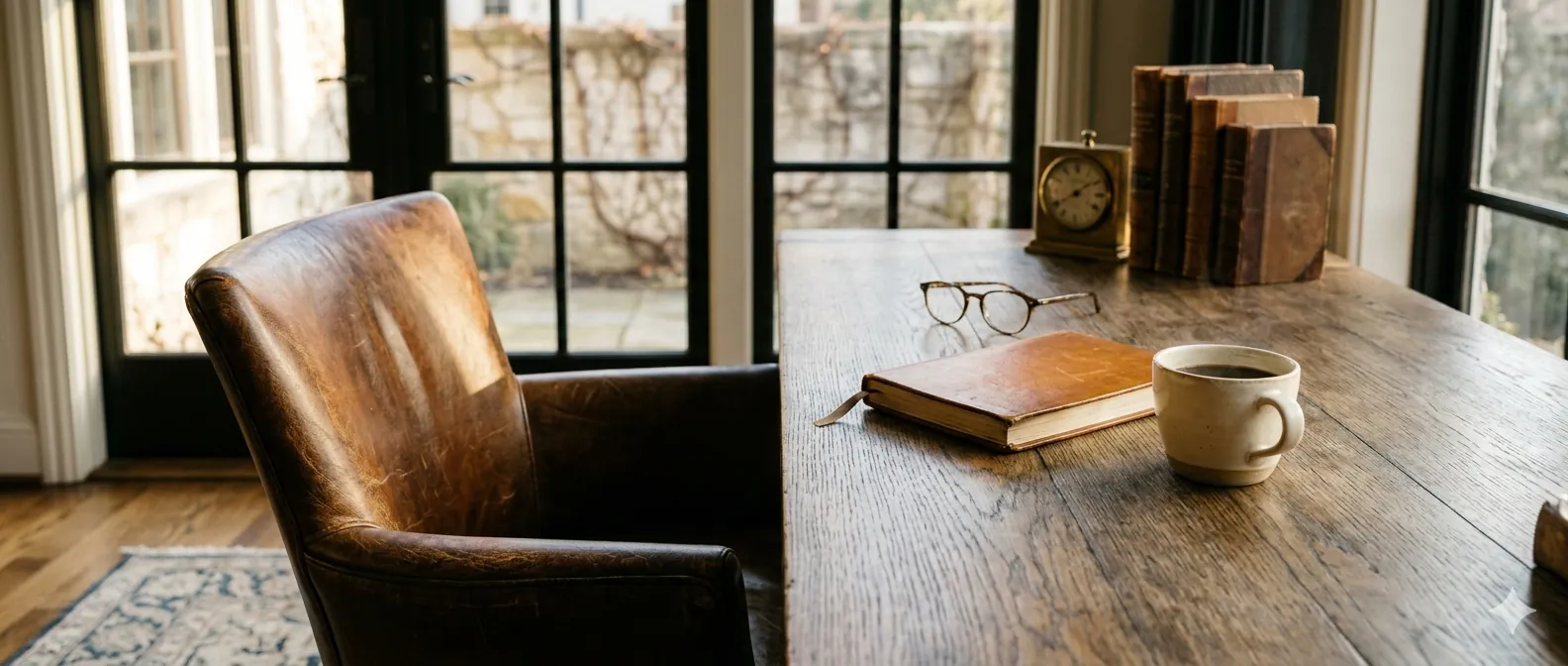 An operator’s desk by a window — the kind of business ACG backs